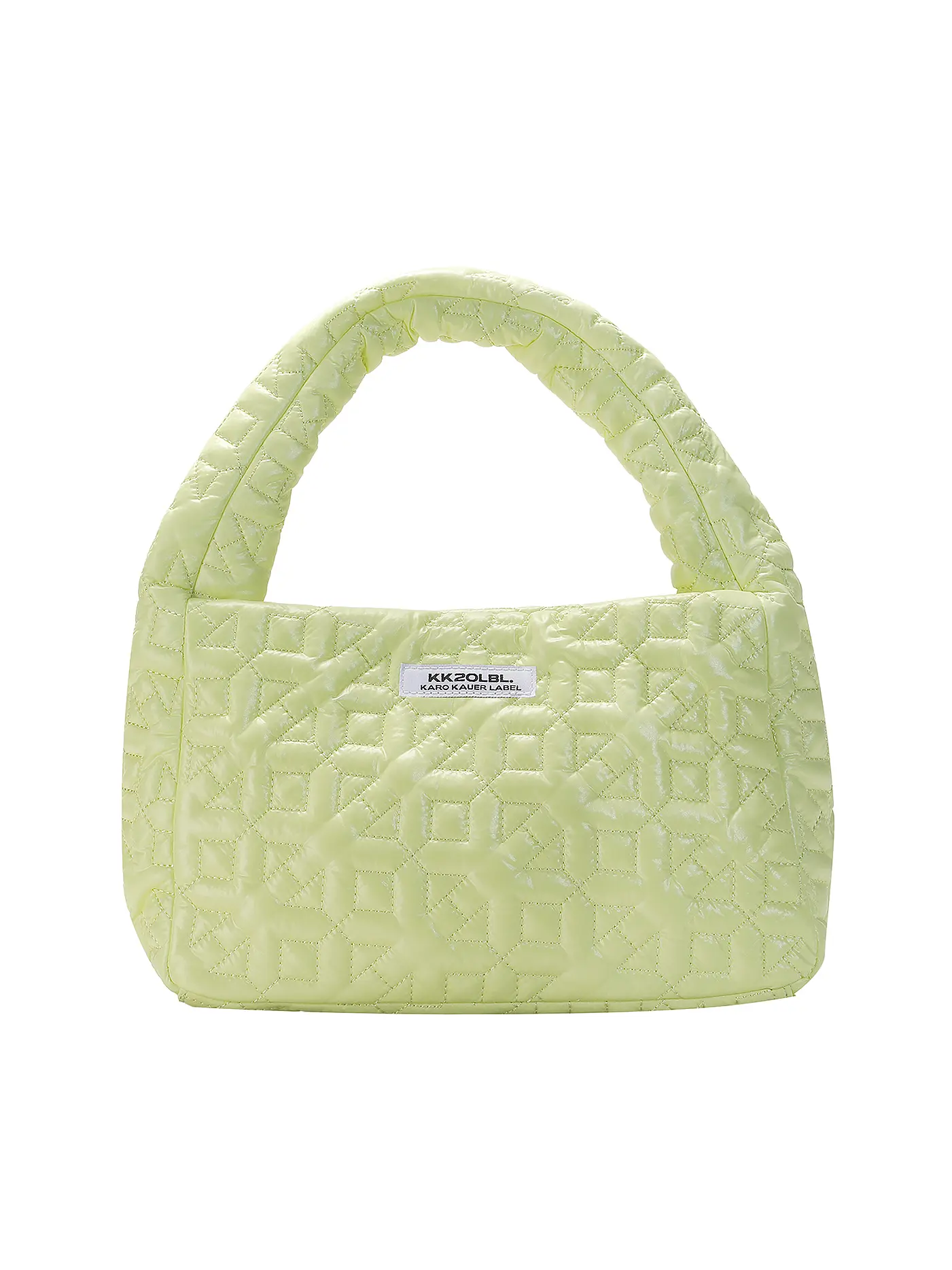 KARO KAUER | Tasche - Henkeltasche PUFFER BAG LEMON | 